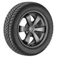 Диск колёсный литой Design 5, 6-лучевой, черный, 15', OEM SMART